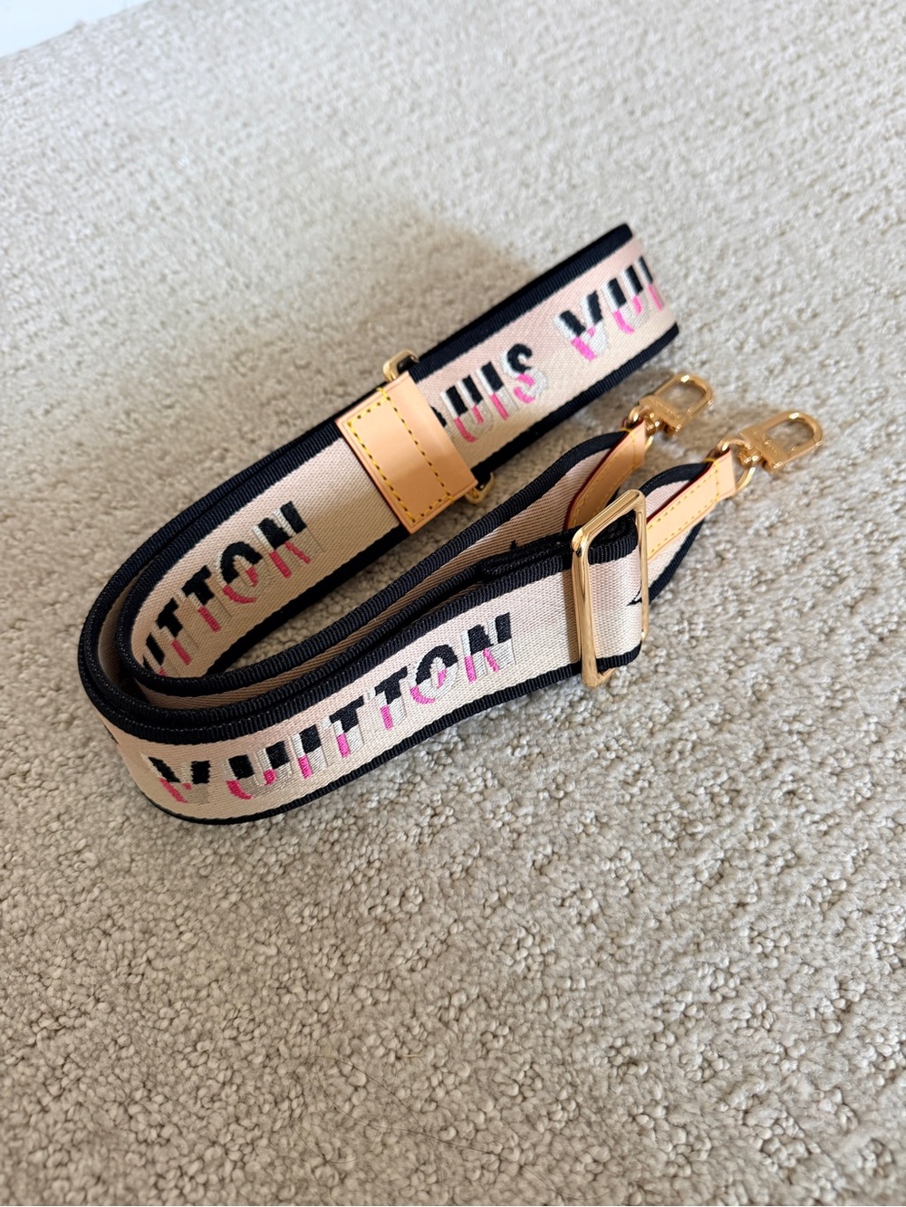 Louis Vuitton Jacquard Canvas Adjustable Bandouliere Strap for Speedy 20 - Picture 6 of 6